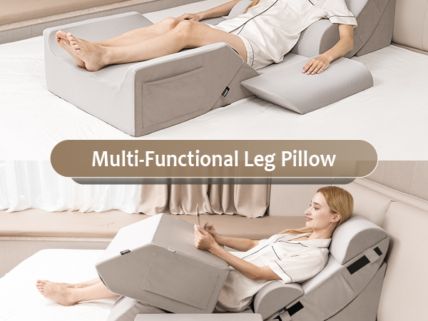 Multi-functional leg pillow