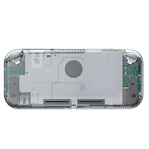 めめ【1点モノ】Nintendo Switch lite クリア カスタム Nintendo Switch LITE パープルクリア カスタム eXtremeRate