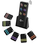 Key Finder - Esky Wireless Key Finders with 85dB Noise Sound and 6 Receivers - Wallet Finder and ...
