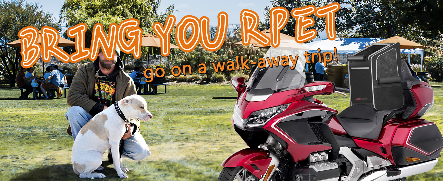 JFG RACING Motorcycle Pet Carrier,20lbs Dog/Cat Carrier