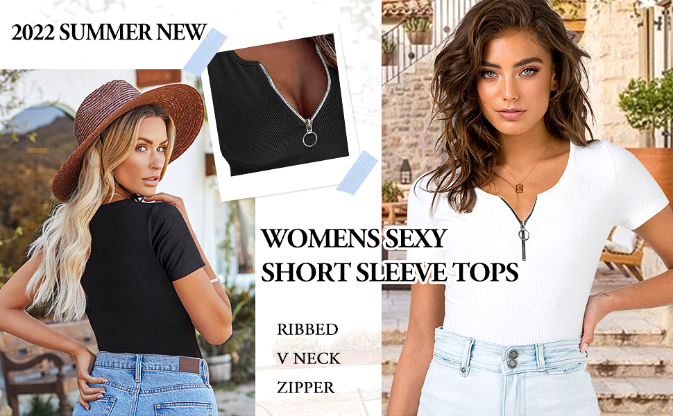 SEXY V  NECK FOR WOMENS SUMMER LOOK