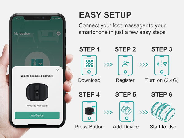 foot and calf massager