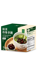 matcha bubble milk tea