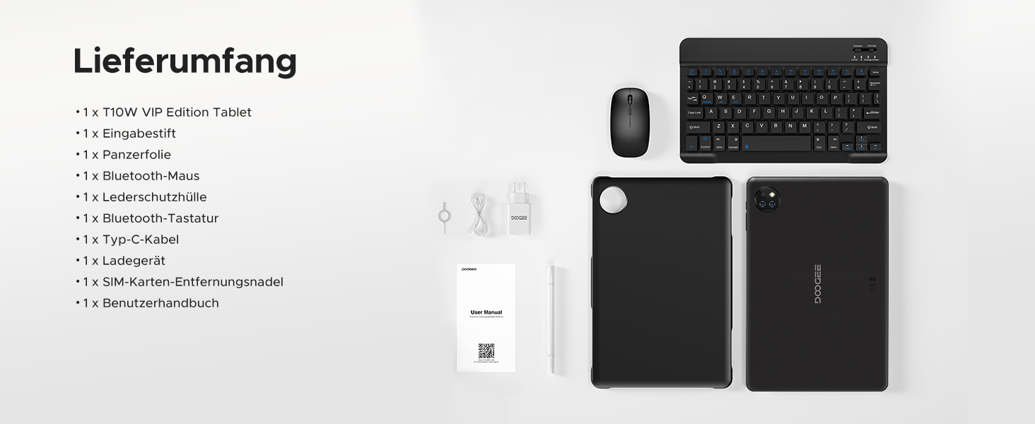 DOOGEE T10W Android 15 Tablet 10 Zoll + 16GB RAM +128GB ROM + 4G LTE/WiFi 5/OTG/Face ID
DOOGEE T10W Android 15 Tablet 97add27b 1424 4fb2 8c01 4d32c16da3be. CR0,0,1464,600 PT0 SX1464 V1