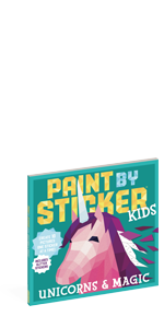 Paint by Sticker Kids: Unicorns & Magic
