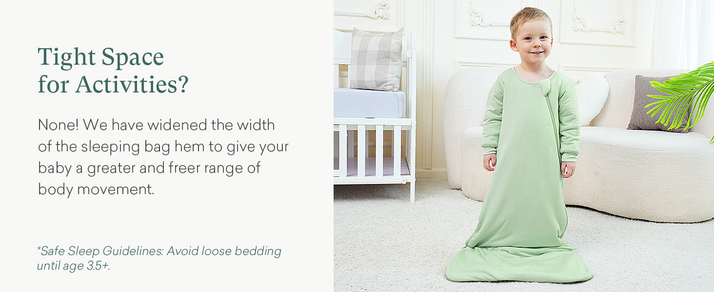 long sleeve sleep sack