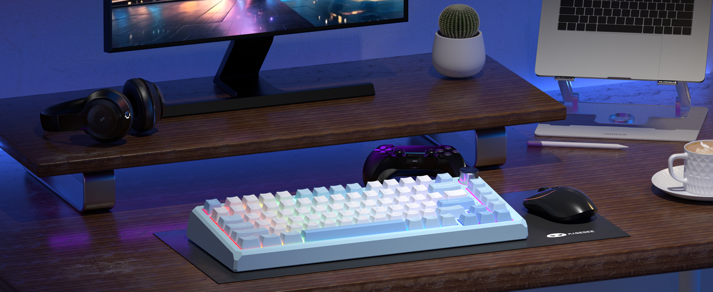 Captain75 75% Wireless Gaming Keyboard