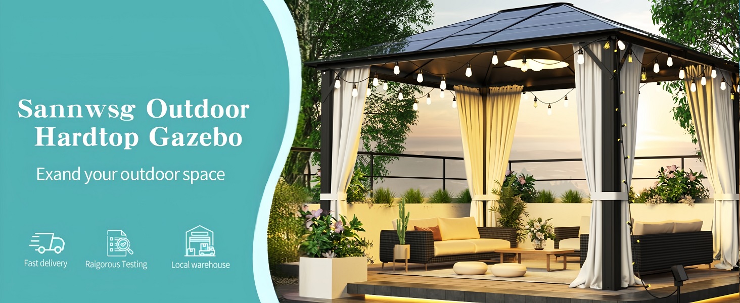 hardtop gazebo