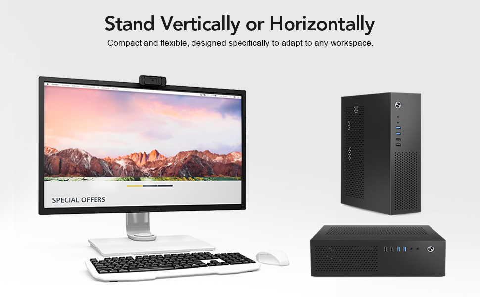 Amazon.com: HOENGAGER Small Form Factor Gaming PC Desktop