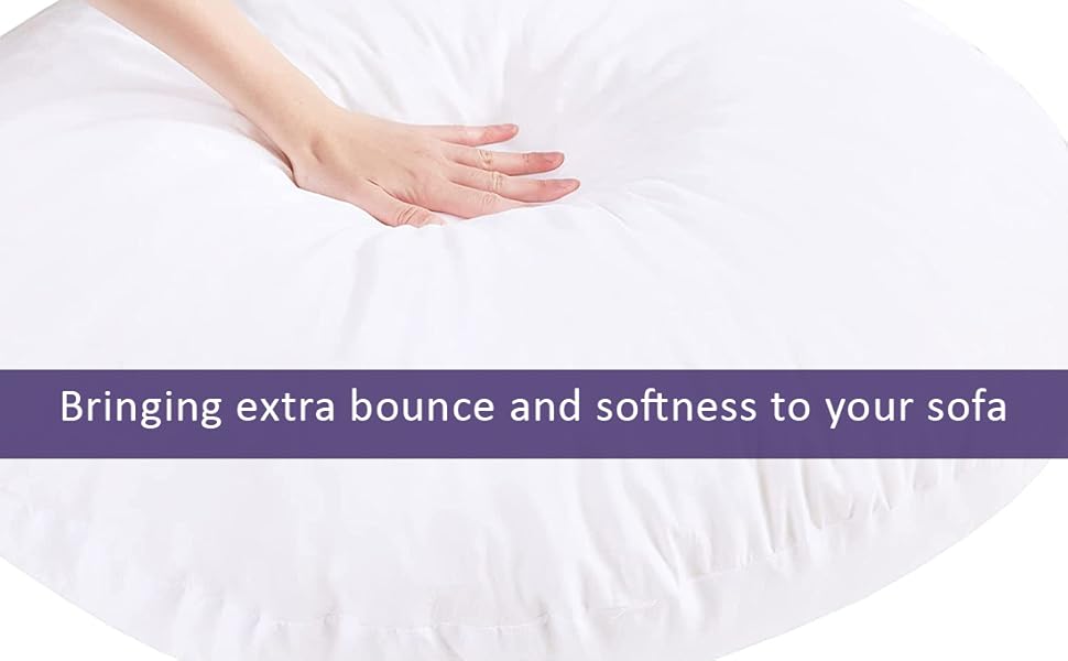 Extra Fill Plump Cushion Inner Pads (Pack of 4), Round (14") 100