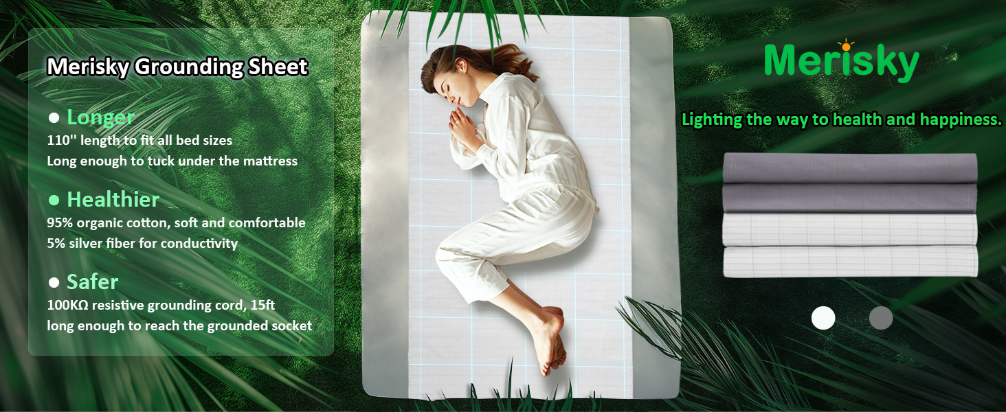 Merisky Grounding Sheets, Grounded Half Sheet 24"x110" Fit