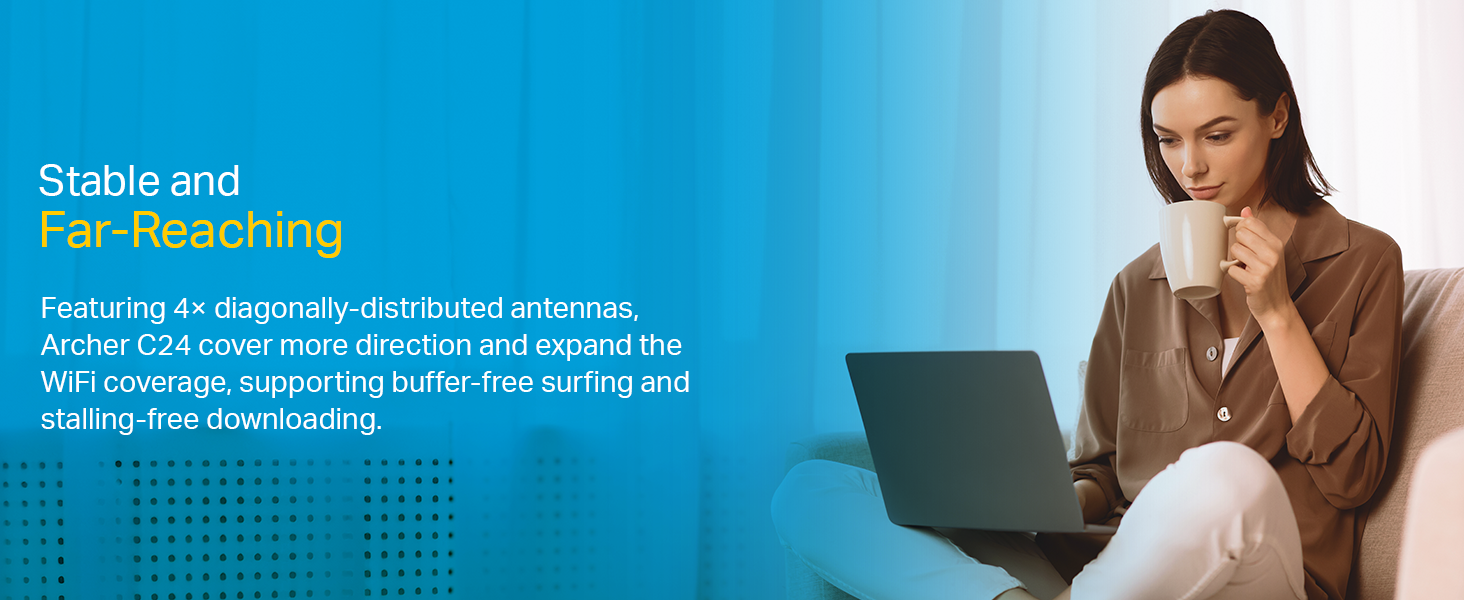 Archer C24 AC750 Dual-Band Wi-Fi Router