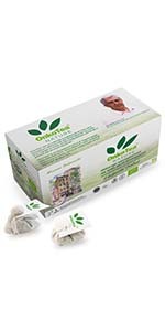 Green tea bags
