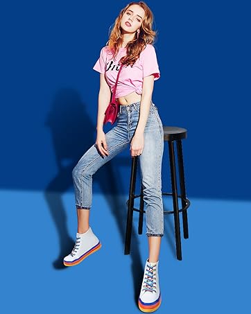 Women high top sneakers