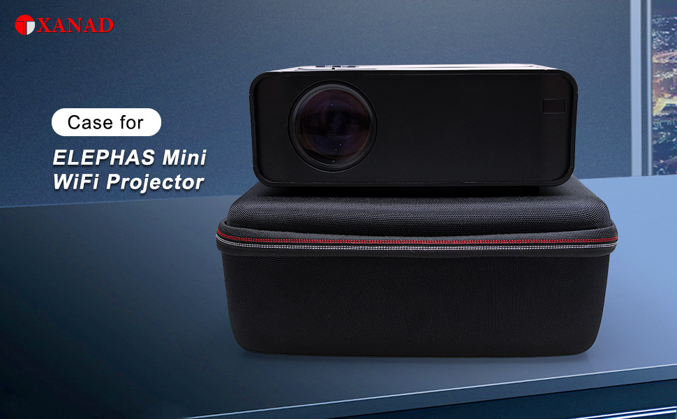 XANAD Hard Travel Case for Mini WiFi with ELEPHAS