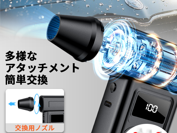 ゆに0317　ブロワー Amazon.co.jp: Warot 【秒速でホコリ一掃】エアダスター 電動