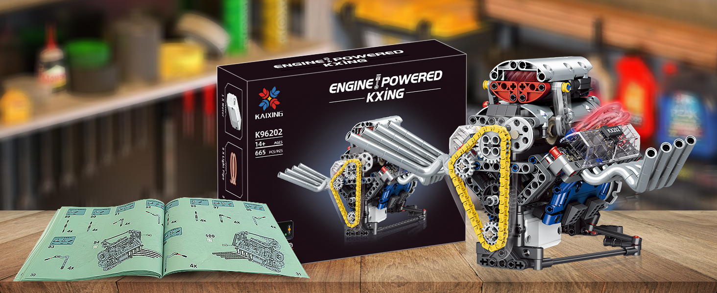 V8 Engine Block Set