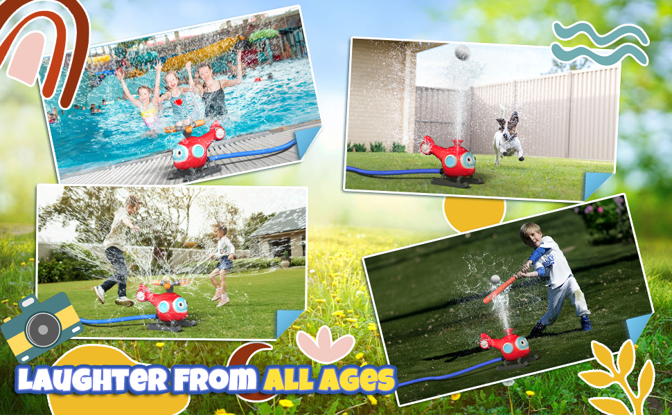 summer outdoor sprinkler toy