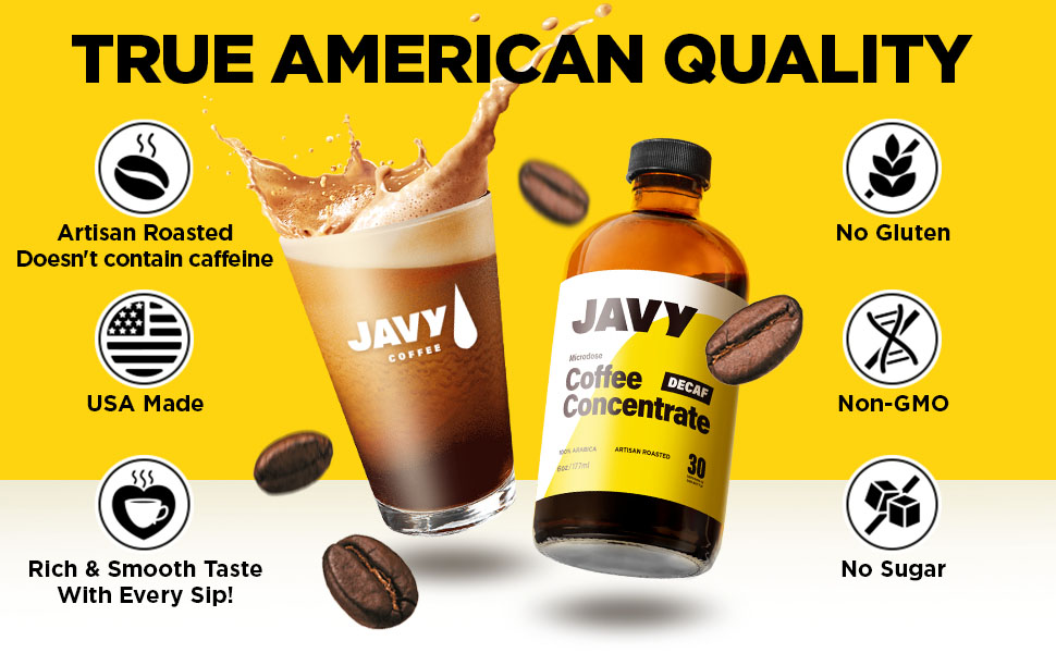 Amazon.com: Javy Coffee Microdose 30X Cold Brew Decaf Concentrate