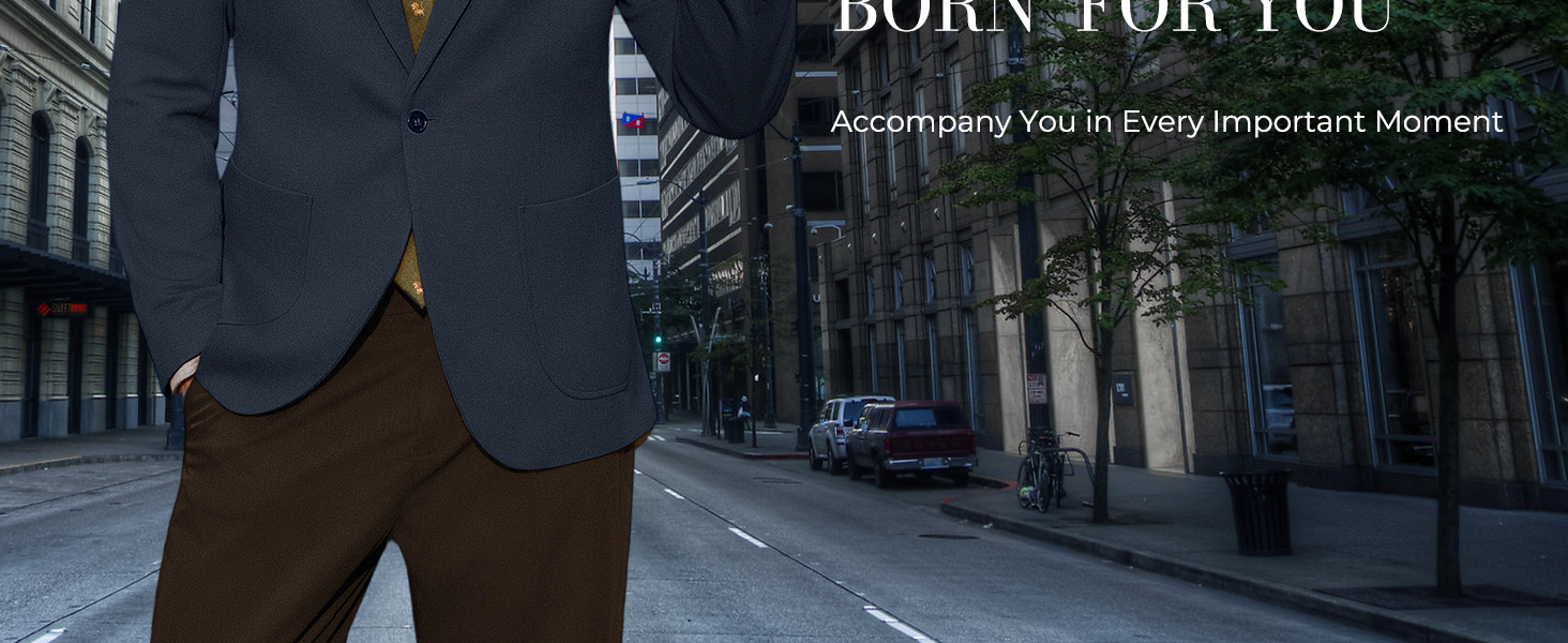 Men's Sport Coats and Blazers Casual One Button Knit Blazer Regular Fit Unlined Suit Jacket
