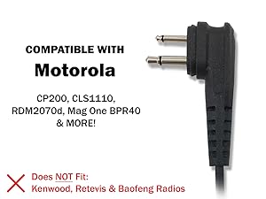 Amazon.com: PROMAXPOWER Radio 1-Wire Surveillance FBI Style