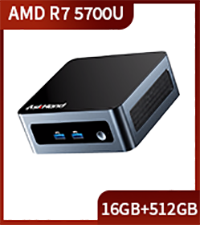 AskHand Mini PC AMD Ryzen 7 5700U (8 core 16 thread, fino a