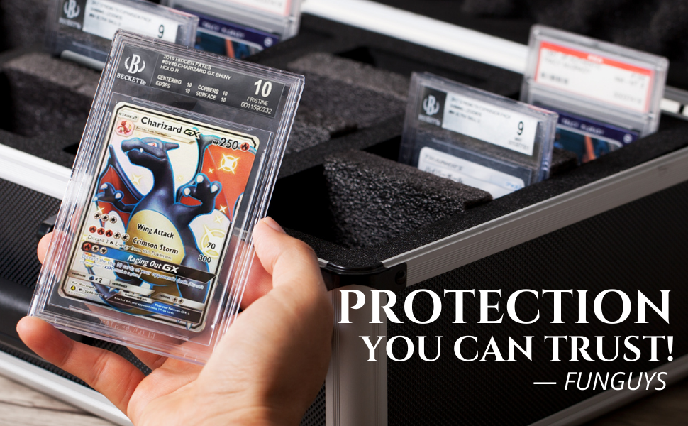 Amazon.com: FunGuys Graded Card Storage Box, Trading Card