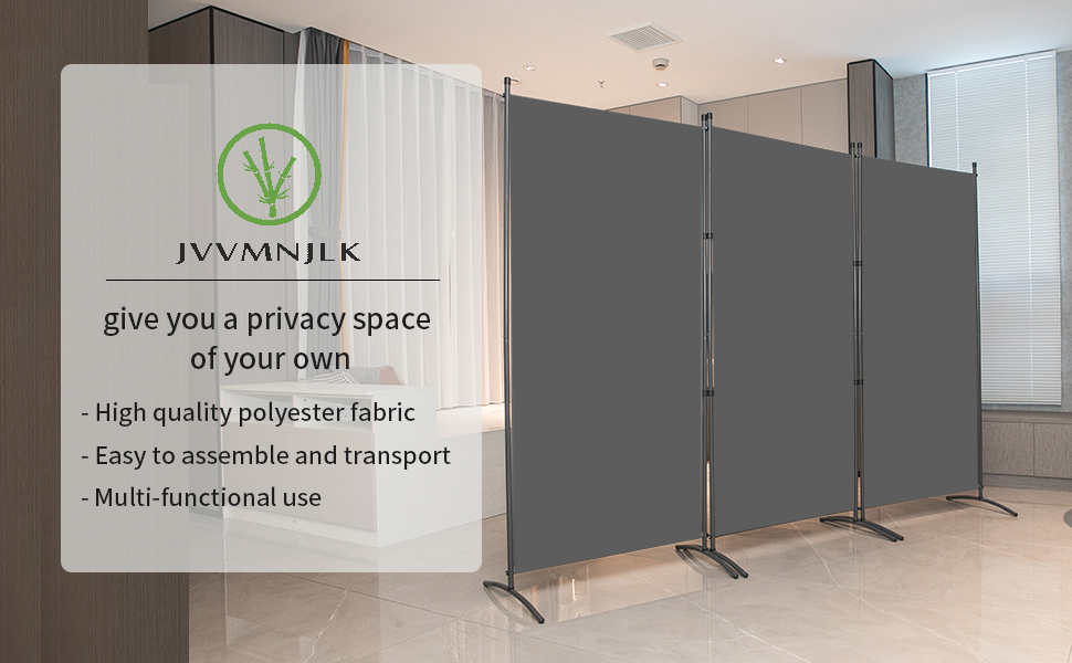 JVVMNJLK Indoor Room Divider,Portable Office Divider