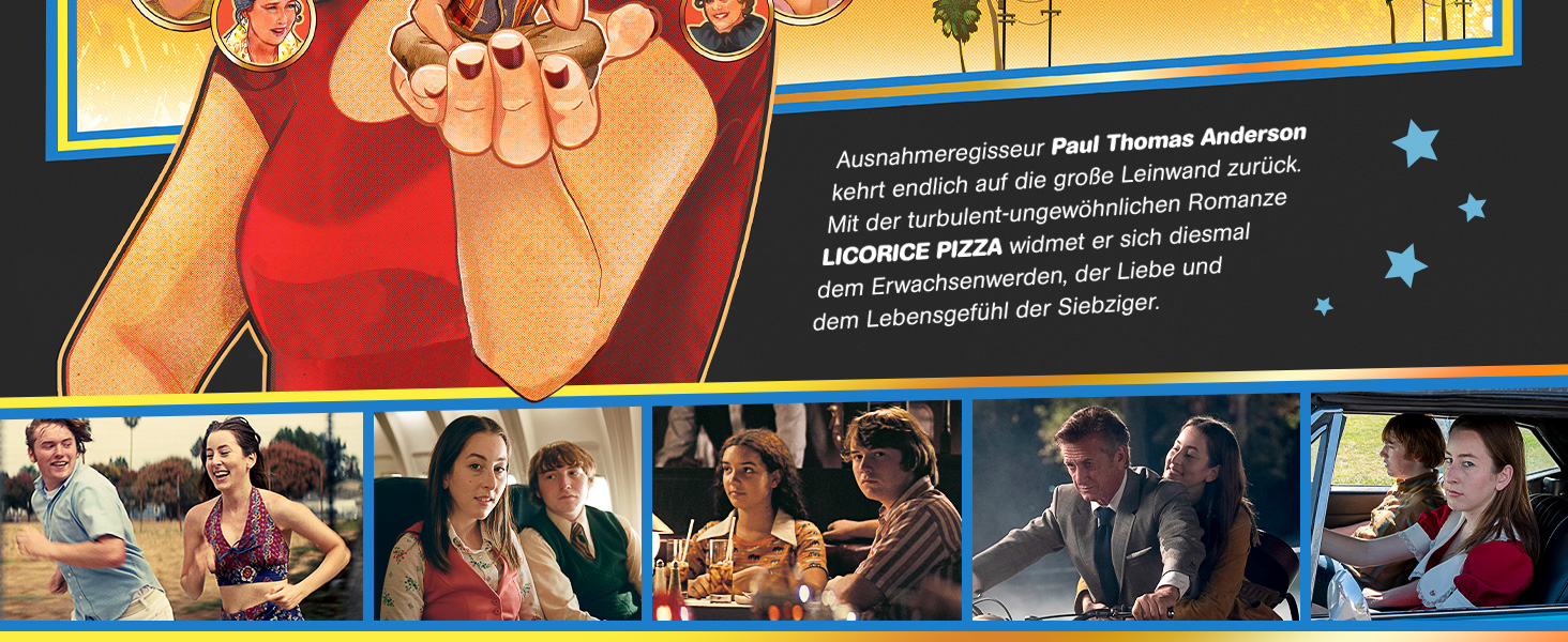 Licorice Pizza [Bluray] Amazon.de Hoffman, Cooper, Cooper, Bradley, Safdie, Ben, Penn, Sean