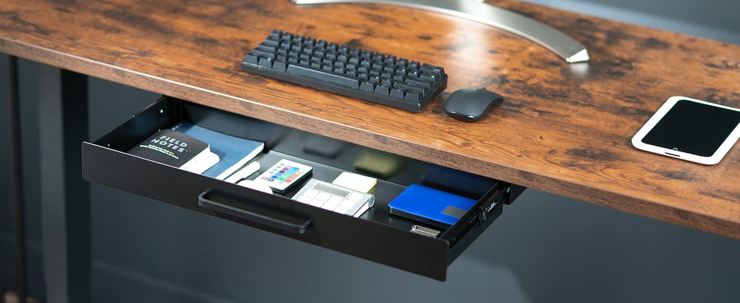 under desk drawer 22"