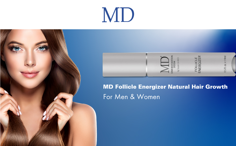 MD Hair Follicle Energizer Serum Natural Growth Serum Prevents