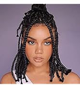 Pre Stretched Braiding Hair,14 inch 8 Packs Short Braiding Hair, Itch Free, Hot Water Setting Nat...