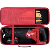 Khanka Hard Case Replacement for Milwaukee M18 Fuel Sawzall Brushless Cordless Reciprocating Saw ...