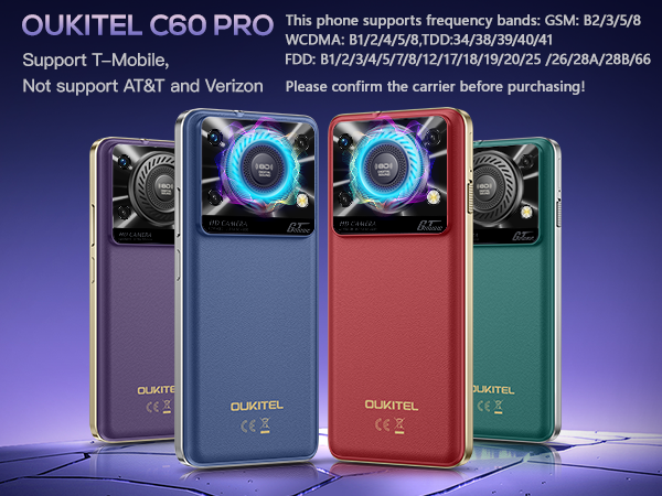 Amazon.com: OUKITEL C60 PRO Android 15 Cell Phone Unlocked
