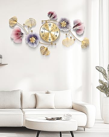 Amazon.com: Axioglo Wall Clocks for Living Room Decor,Large