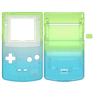 ゲームボーイカラー　クリアライトブルー　有機ELラミネート換装カスタム+ ゲームボーイカラーの外装変更＆バックライト化を行ったので手順