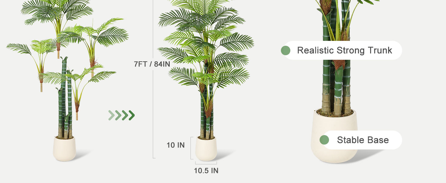 artificial tree palm tree