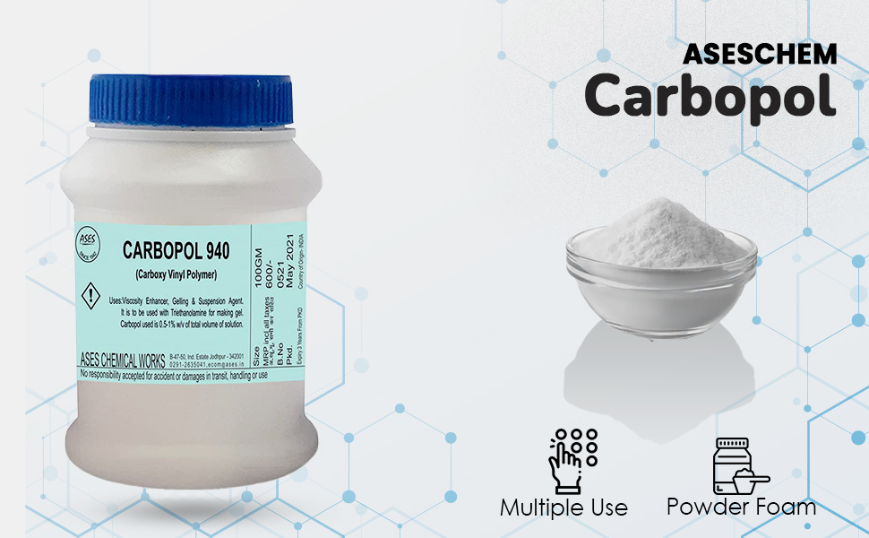 Carbopol 940 or Carbomer 940 Powder for Gel Making SPN-JGS