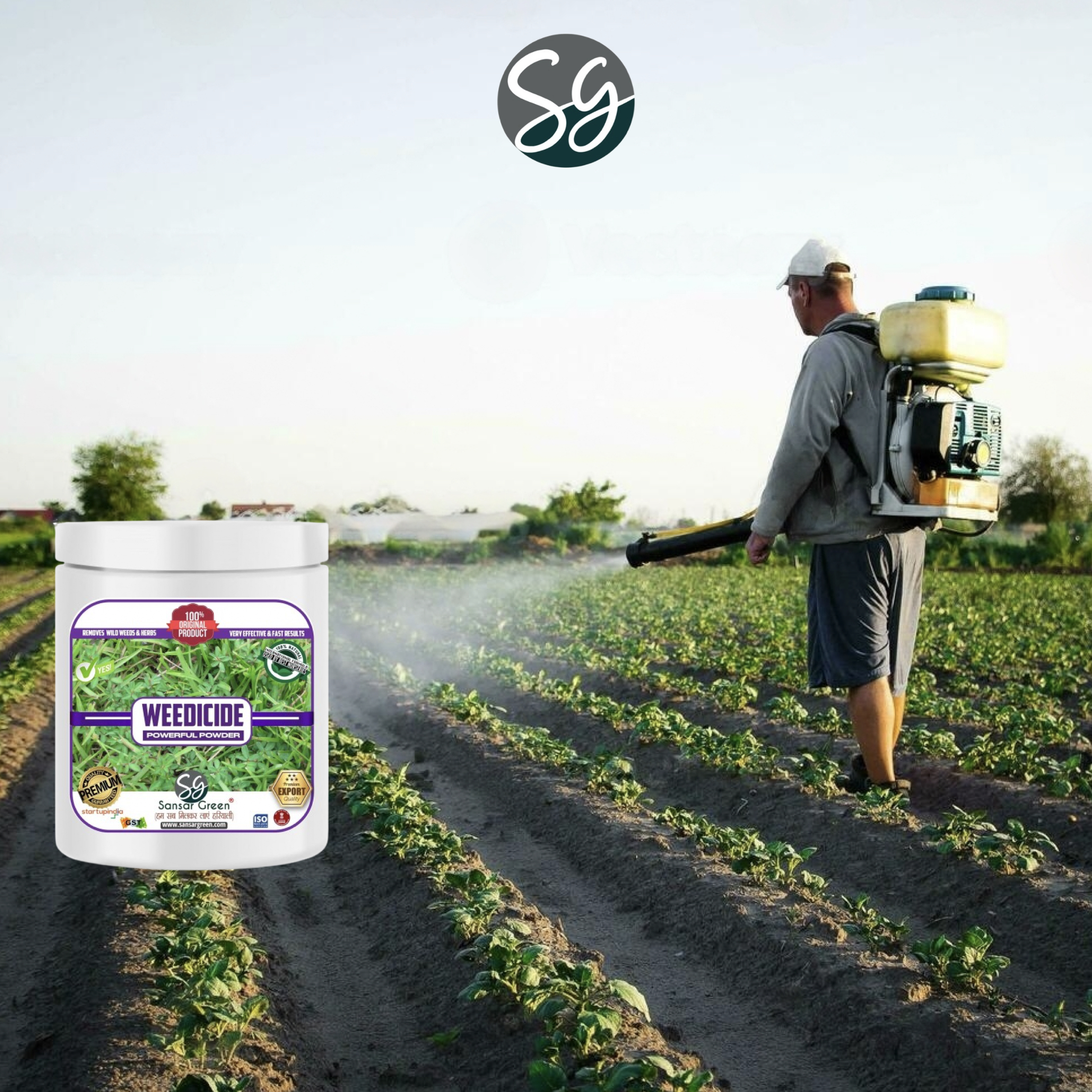 Sansar Green Weed Remover - Powerful Powder -9