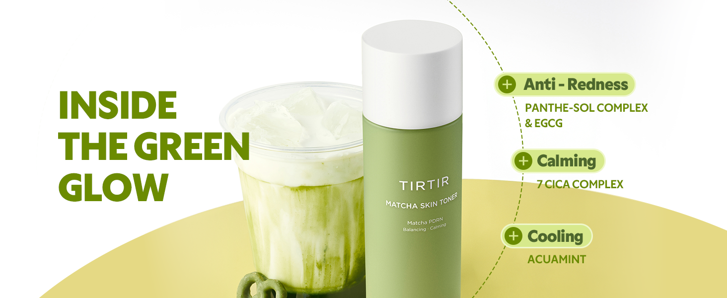 matcha skin toner