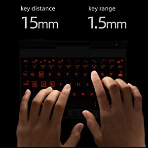 Backlit keyboard