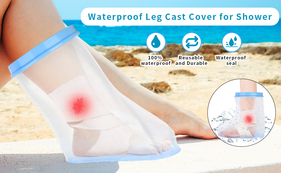 Waterproof Cast Cover for Shower