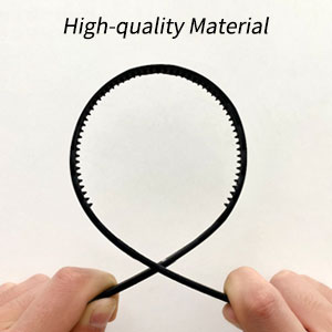 Unifarbene Haarbänder aus Kunststoff