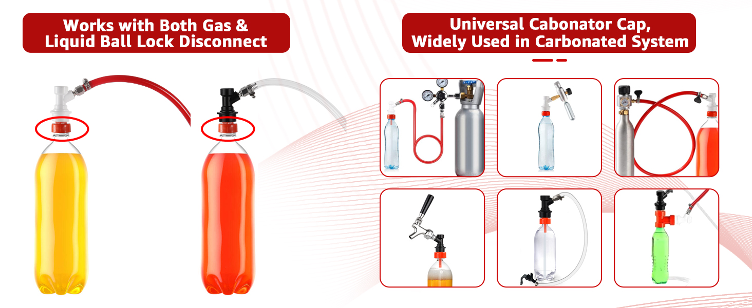 plastic carbonator cap