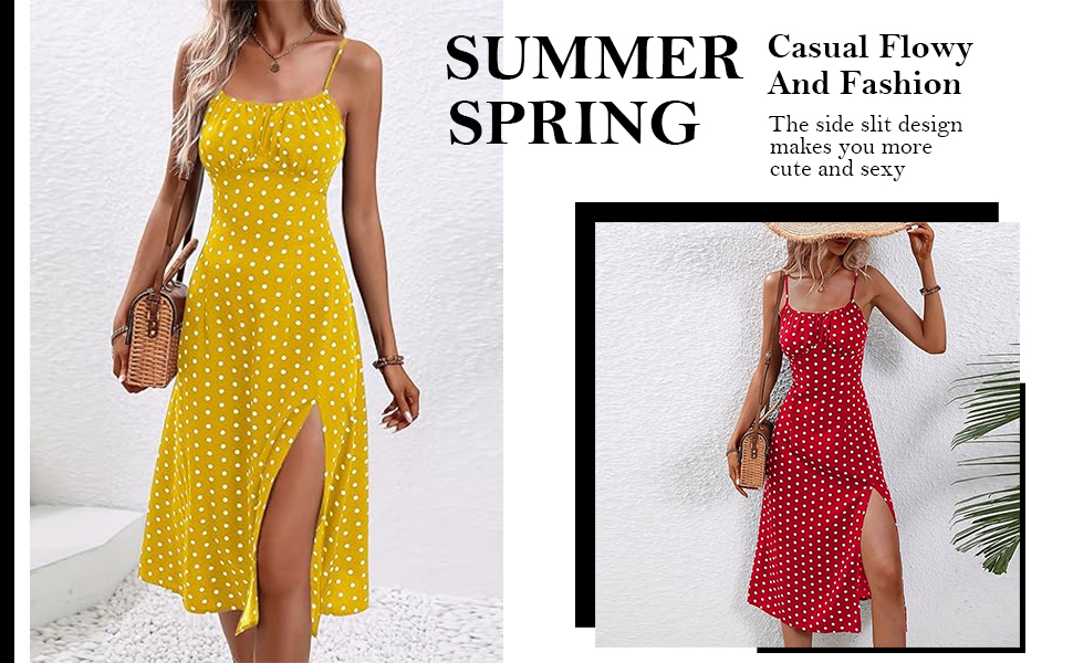 Spaghetti Strap Dress for Women