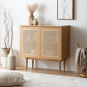 Amazon.co.jp: 家具350 Komero コメロ キャビネット 収納 リビング