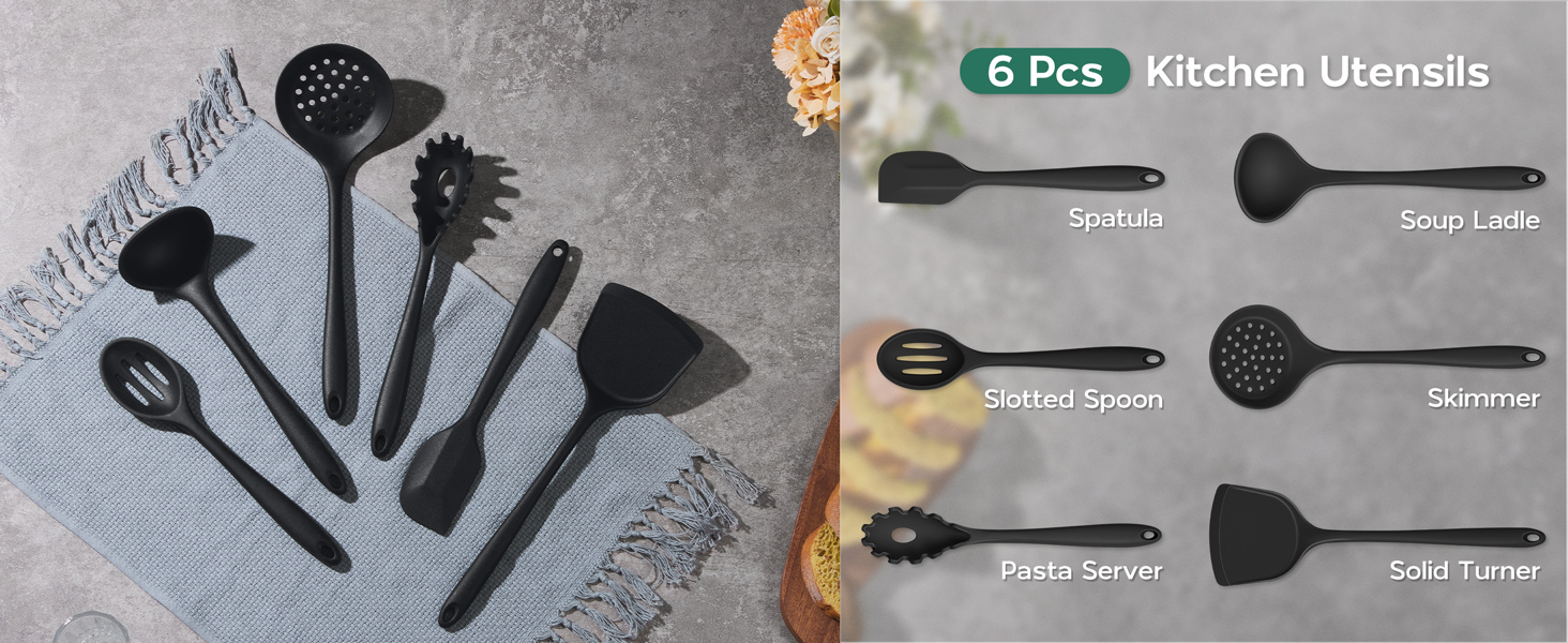 6 pcs cooking utensils set