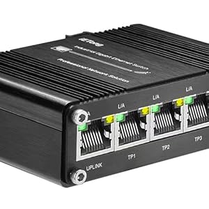 Mini POE Gigabit Switch Industrial
