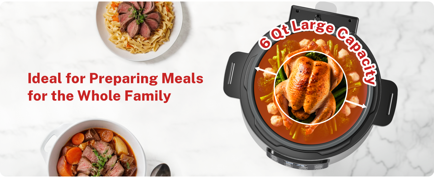 6 qt pressure cooker