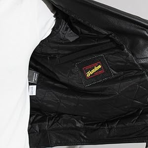 Amazon | [フリーダム] 【本革】革ジャン バッファローレザー